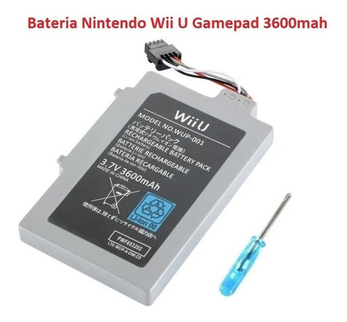 Bateria Nintendo Wii U Gamepad 3600mah Wup 001 Wup-012