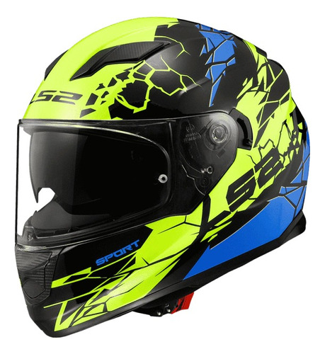 Casco Para Moto Ls2 320 Impact - En Teo Motos 