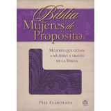 Biblia Estudio Mujeres De Propósito Violeta Reina Valera Sba