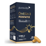 Oferta Ômega 3 Fosfatix 60 Cápsulas - Puravida