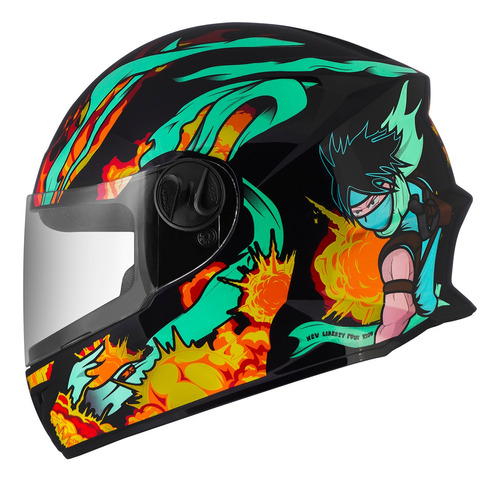 Capacete Moto Pro Tork New Liberty Four Kids Combustion