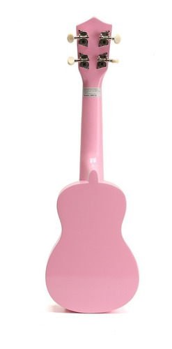 Ukelele De Madera Soprano Con Funda Manual Y Lecciones