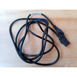 Set 2 Cable De Corriente Para Fuente De Poder Pc 2 Y 2.4mt