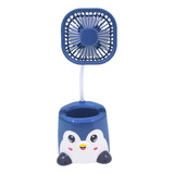 Mini Ventilador Portátil De Pingüino Para Escritorio  