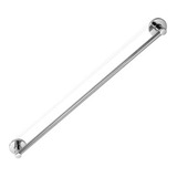 Toallero Barral Acero Inoxidable 60 Cm Baño Cocina Toilette