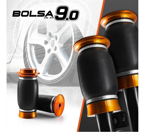 Bolsa De Aire Castor 9.0 Cónica 20mm Por Par (2 Unidades)