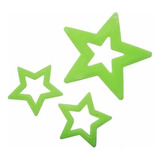 Sticker Fluor Star Color Verde