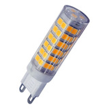 Bipin G9 Led 6w Luz Cálida Dimerizable 600lm 75 Leds