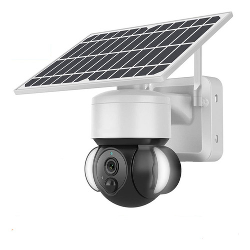 Camara Domo Con Panel Solar Chip 4g Reflector Alta Autonomía