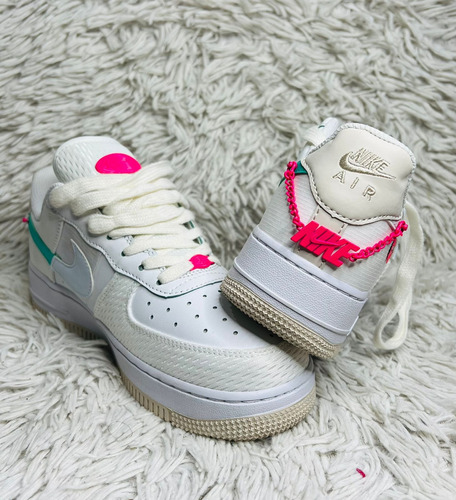 Nike Air Force Pink Bling