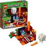 Kit De Construcción Lego Minecraft El Portal Inferior 21143