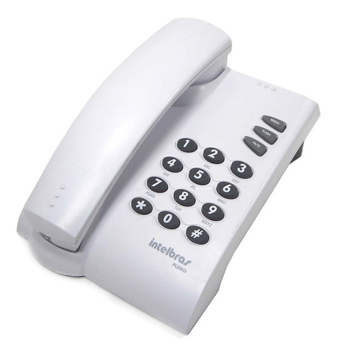 Telefone Com Fio Intelbras Pleno (branco)