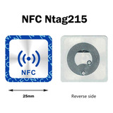 Sticker Nfc Proximidad Tag Rfid 13.56mhz Ntag215 Papel