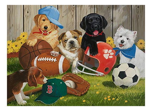 Rompecabezas Perritos Deportes P/niños 200p Xxl Ravensburger