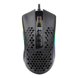 Mouse Gamer Redragon Storm Elite 85 Gramas Rgb Preto M988rgb