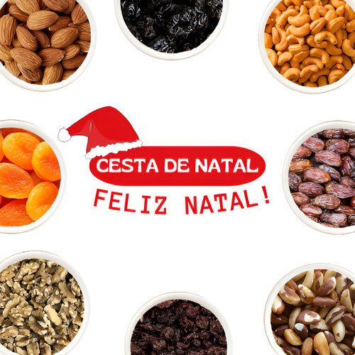 Cesta De Natal: Frutas Secas, Castanhas E Muito Sabor!