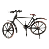 Tipmant Antigüedad Vintage Bicicleta Retro Hierro Modelo De
