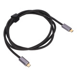 Cable Extensor Hd Usb 3.2 Tipo C, 100 W, 20 Gbps, 8 K, 60 Hz