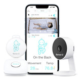 Monitor De Bebé Inteligente Sense-u 3+cámara, Audio Y Vídeo