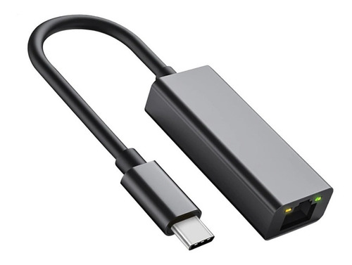 Adaptador Usb-c A Rj45 Lan Gigabit Ethernet 1000 Mbps