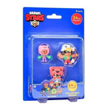 Brawl Stars Mini Set X 3 Mini Figura 4,5cm Brw2020 Opcion 2