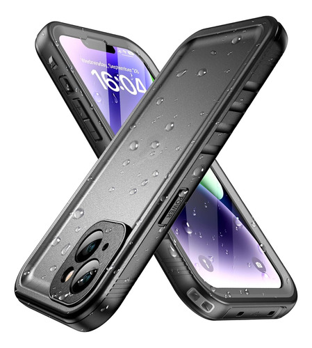 Carcasa 360 Sumergible Waterproof Para iPhone 14 Plus