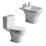 Combo De Sanitarios Ferrum Veneto Inodoro, Deposito - Bidet 