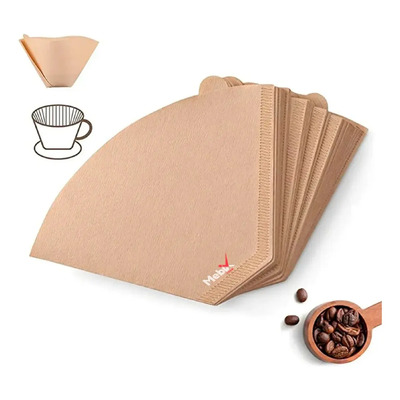 100 Filtros De Papel Desechable Para Cafetera 8 A 12 Tazas | Meses sin interés