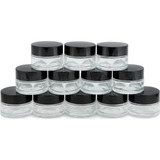 , 12, Transparentes, 15 Ml (1/2 Oz), Frascos De Vidrio ...