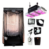 Combo Full Kit Indoor Led Carpa 80x80 + Led 300w Completo