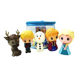 Princesa Frozen Disney X5 Figuras De Coleccion Mundo Fz07846