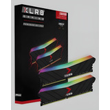 Memoria Ram Xlr8 Gaming Epic-x Rgb Gamer Color Negro 16gb 1 