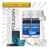 Minoxidil Kirkland 5% Solución Tópica 2 Meses + Dermarroller