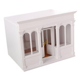 Muebles De Casa En Miniatura A Escala 1/12 Hechos A Blanco