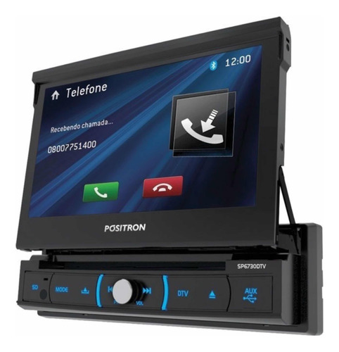 Dvd Retrátil Positron Sp6730dtv