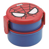 Caja Almuerzo Spider-man Dos Niveles Onwr1 (importado De