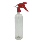 Atomizador Reforzado+botella Pet Transparente 500ml 10 Pzas