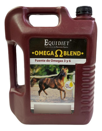 Omega Blend Equidiet -  Aceites Esenciales Caballo 5 Lts