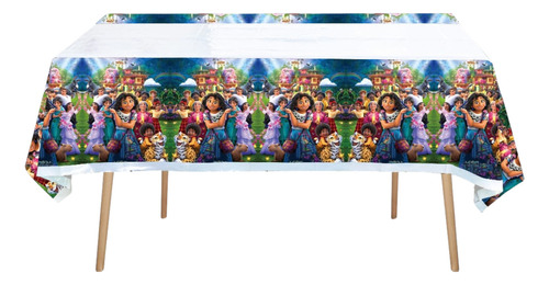 Mantel Decorativo Para Fiesta Diferentes Diseños 180x108cm Color Variado Encanto