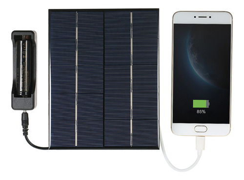 Batería Solar Usb De Carga De Batería De Litio Para Panel Ex