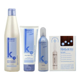 Tratamiento Salerm Keratin Shot Con Ampolletas Keraplus