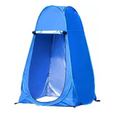 Carpa 1 Persona Carpa Baño Carpa Camping Vestidor Portatil Color Azul