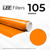 Lee Filters Rollo 105 Gelatina Orange Color Naranja