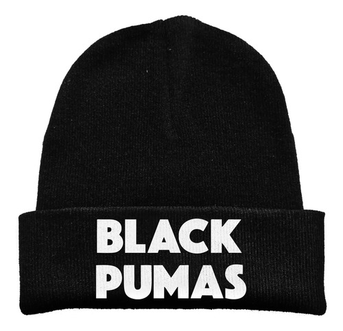 Gorro Lana Black Pumas Rock Tv Estampado Urbanoz 