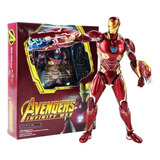 Figura De Acción De Los Vengadores Iron Man Mk50 Armor Model