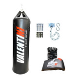 Saco De Pancada Velentini Boxe 70 Cm Cheio +1 Luva Bate Saco