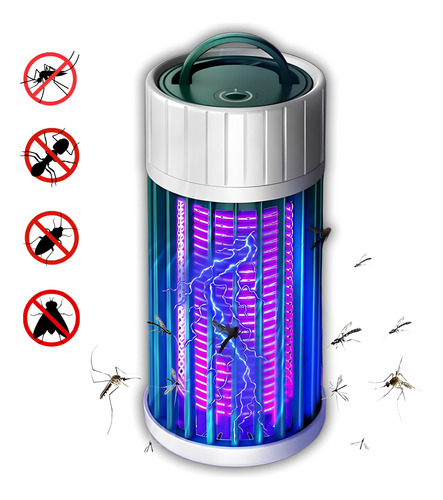 Mata Mosquito Armadilha Luminaria Eletrônica Led Uv 110/220v