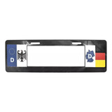 Portaplacas Europeo Bandera Alemania Deutschland
