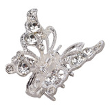 Broche Hebilla Metal Chico Carey Mariposa Strass Cabello Pel