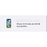 Apple iPhone 12 Pro Max Azul Pacífico Como Nuevo  En Su Caja. Oferta De Buen Fin !!!